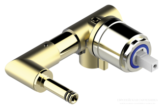 Скрытая часть смесителя для раковины Bossini Teo Z00801