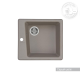 Мойка кухонная Акватон Парма 51 см серый шелк