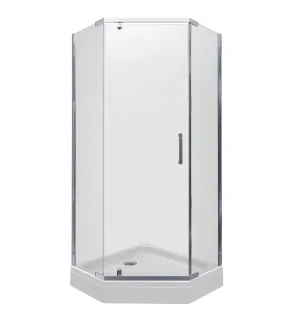 Душевой уголок Triton Дека Щ0000056816 100x100 см профиль хром стекло прозрачное