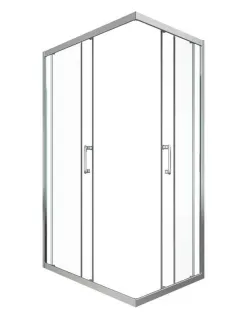 Душевой уголок Triton Фикс Щ0000067441 120x80 см профиль хром стекло прозрачное