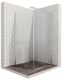 Душевой уголок Ambassador Diamond 12011106R 100x100см правый хром/прозрачное