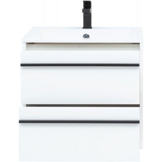 Тумба под раковину Aquanet Lino 253901 60 см белый матовый