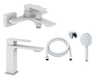 Orange Lutz M04-311w, set 3 in 1 белый. Набор смесителей