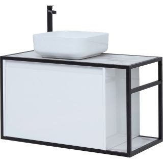 Тумба под раковину Aquanet Nova Lite Loft 261652 L 90 см белый