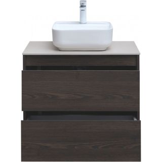 Тумба под раковину Aquanet Nova Lite 287895 75 см дуб чёрный