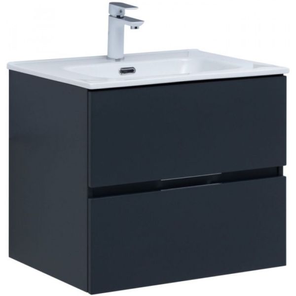 Тумба под раковину Aquanet Алвита New 277511 60 см антрацит