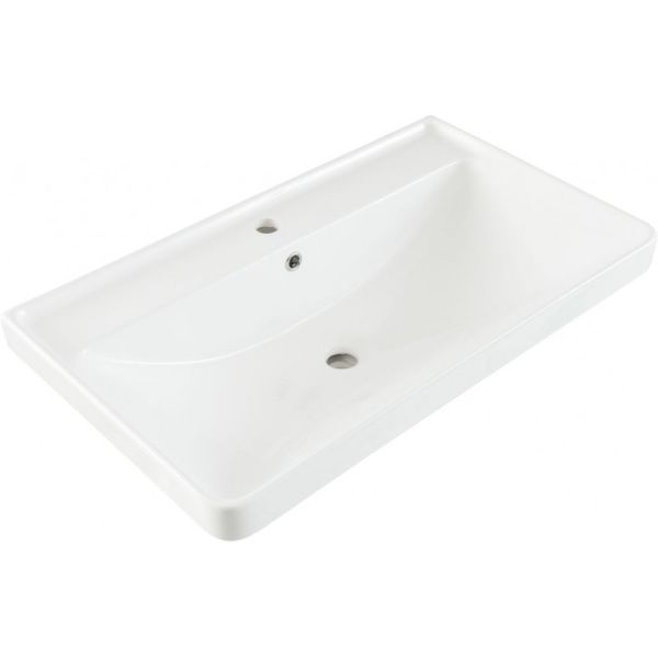 Раковина Aquanet Ирис 301805 100 см белый