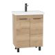 Тумба под раковину напольная Onika Легран 105040 50 см дуб галифакс