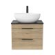Тумба под раковину подвесная Onika Легран 106162 60 см дуб галифакс
