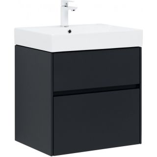 Тумба под раковину Aquanet Бруклин 310140 60 см антрацит матовый