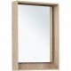 Зеркало с подсветкой Aquanet Милан 336403 60 см дуб светлый