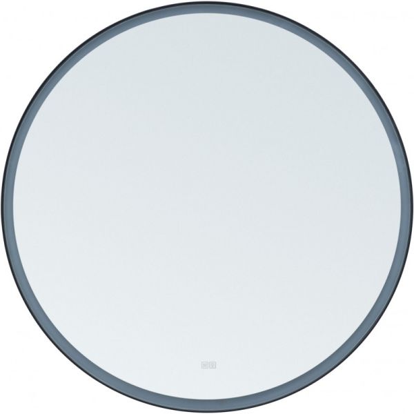 Зеркало с подсветкой Aquanet Тренд 316694 70 см чёрный