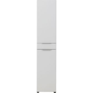 Пенал Aquanet Ирис 342558 40 см белый глянец