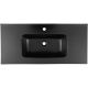 Раковина Aquanet Flat 329257 100 см чёрный матовый