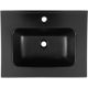 Раковина Aquanet Flat 329253 60 см чёрный матовый