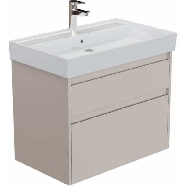 Тумба под раковину Aquanet Nova Lite 2.0 346322 60 см бежевый