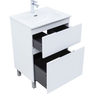 Тумба под раковину Aquanet Алвита New 344132 60 см белый матовый
