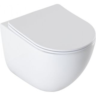 Унитаз подвесной Aquanet EcoVortex Tornado 348039 белый