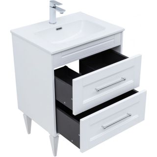 Тумба под раковину Aquanet Бостон New 306367 60 см белый сатин
