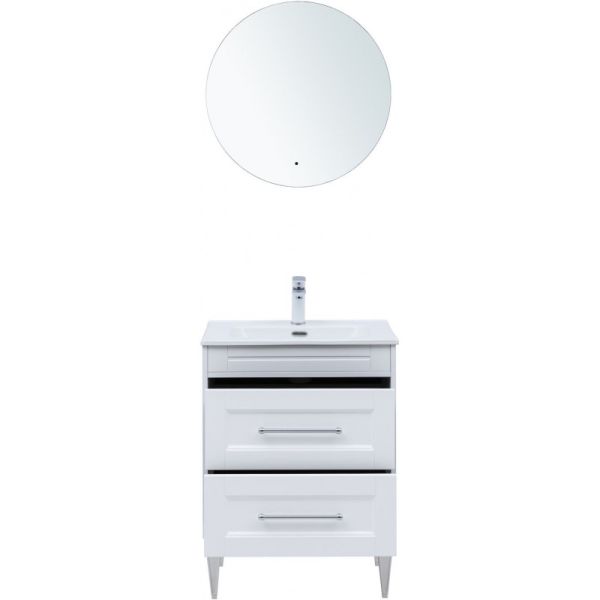 Тумба под раковину Aquanet Бостон New 306367 60 см белый сатин