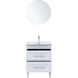 Тумба под раковину Aquanet Бостон New 306367 60 см белый сатин