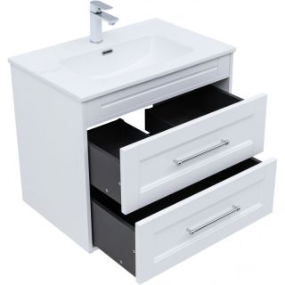 Тумба под раковину Aquanet Бостон New 339599 70 см белый сатин