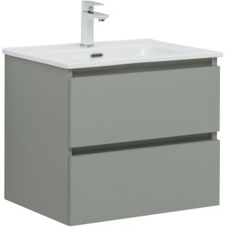 Тумба под раковину Aquanet Вега 2.0 337959 60 см мисти грин