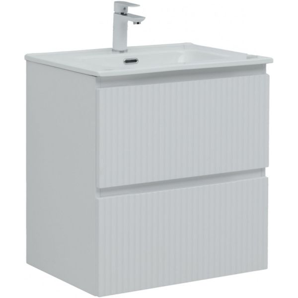 Тумба под раковину Aquanet Джейн 335422 60 см белый матовый