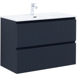 Тумба под раковину Aquanet Джейн 335430 90 см маренго