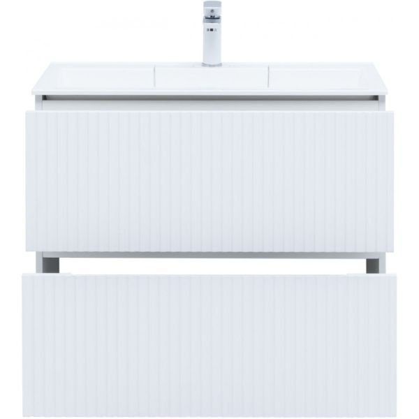 Тумба под раковину Aquanet Джейн 313286 80 см белый матовый