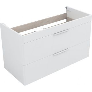Тумба под раковину Aquanet Ирис New 339280 100 см белый глянец