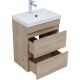 Тумба под раковину Aquanet Нота New 334196 50 см дуб светлый