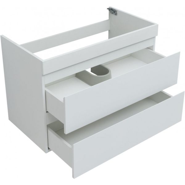 Тумба под раковину Aquanet Нота New 335419 90 см белый глянец