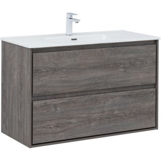 Тумба под раковину Aquanet Милан 336375 100 см дуб рошелье