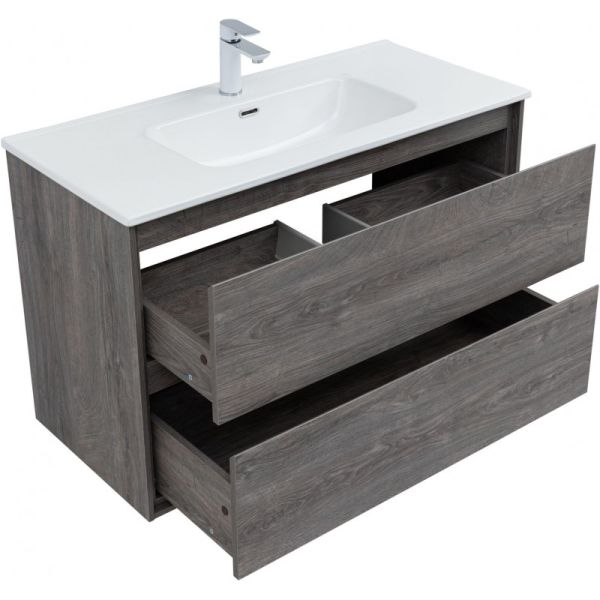 Тумба под раковину Aquanet Милан 336375 100 см дуб рошелье