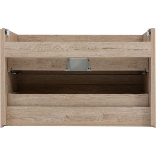 Тумба под раковину Aquanet Милан 336385 100 см дуб светлый