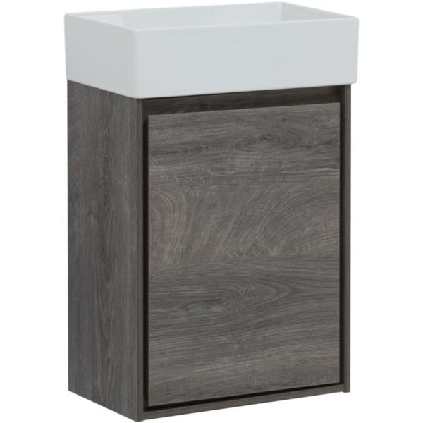 Тумба под раковину Aquanet Милан 339964 45 см дуб рошелье