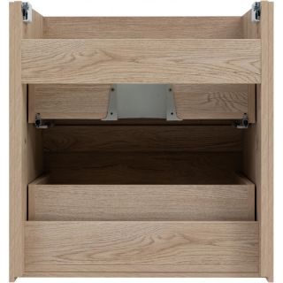 Тумба под раковину Aquanet Милан 336382 60 см дуб светлый