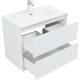 Тумба под раковину Aquanet Милан 336369 80 см белый глянец