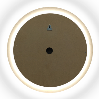 Зеркало с подсветкой Continent Planet White ЗЛП691 с бесконтактным сенсором 80см белый