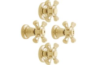 Смеситель для душа Rav Slezak Morava Retro MK386KZ золото