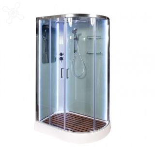 Душевая кабина Deto А102 L LED 120х80х220 см