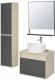 Тумба под раковину Акватон Лофт Урбан 65см дуб орегон/серый графит 1A254001LQX60