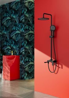 Душевая стойка Raglo R03.24.06 чёрный