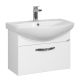Тумба под раковину Акватон Ария 65см белый 1A134001AA010