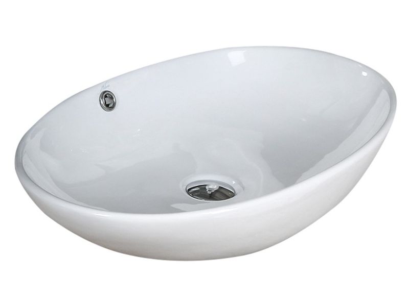 Накладная раковина Melana 7686-805 63см белый