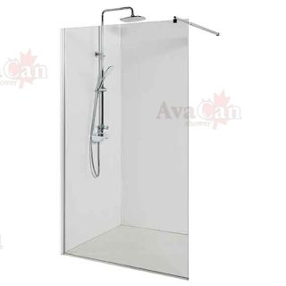 Душевая перегородка AvaCan LC 110 хром