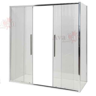 Душевой уголок AvaCan FC2 170-190 + SC 80 хром