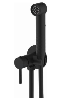 Гигиенический душ со смесителем Splenka S99.52.06 чёрный