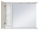 Зеркальный шкаф с подсветкой Misty Адриана левый 90см дуб Вотан/белый